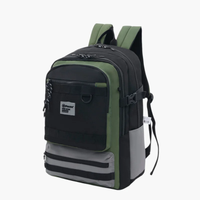 PAUSE Colourblock School Backpack for Kids